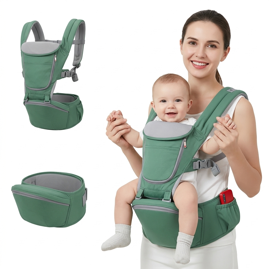 Ergonomic Breathable Baby Carrier Sling