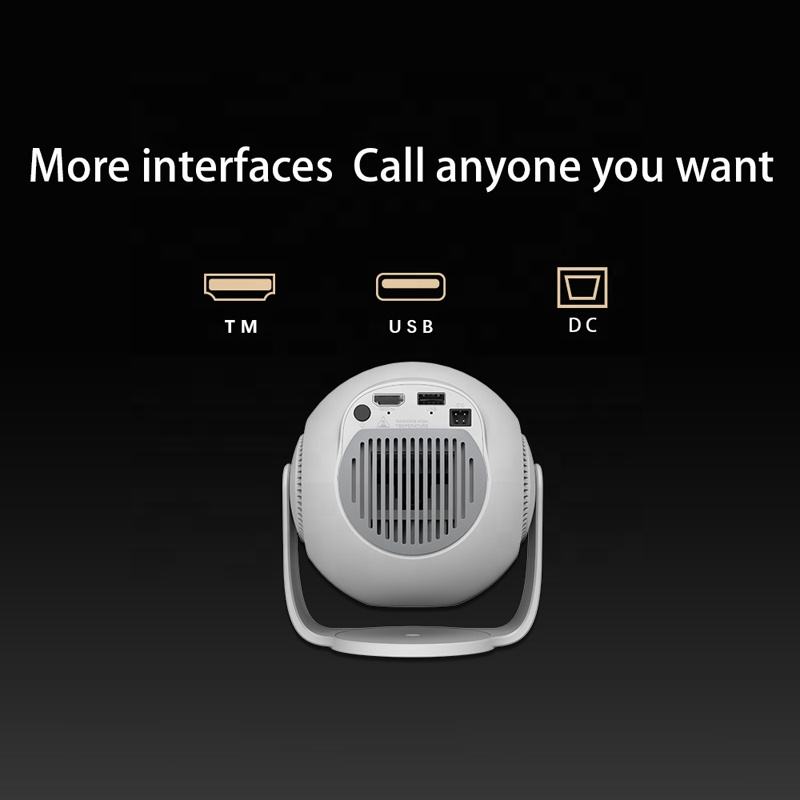 TP360 Smart Android Projector – Mini HD Home Cinema Projector with Android 14