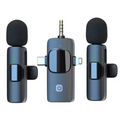 3-in-1 Wireless Microphone – Multi-Device Lavalier Mic with Reverb & Noise Cancellation