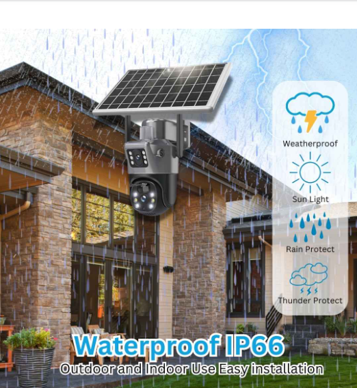 PTZ Solar V380 4G Camera (Sim Supported)