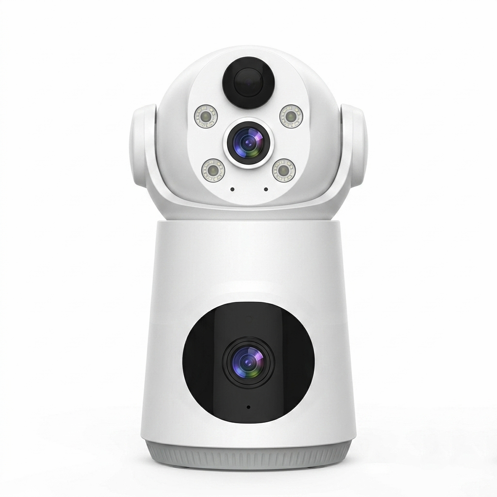V380 S003 Smart Dual Lens Wi-Fi Battery Camera (2+2MP)