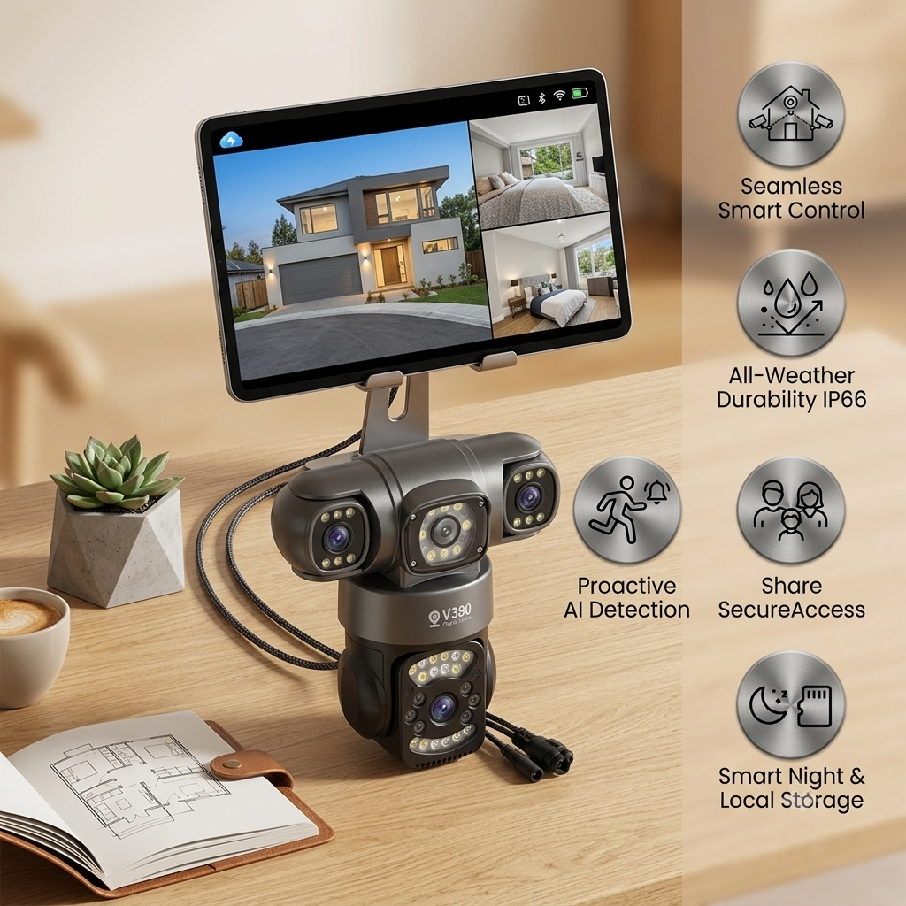 V380 SC28 4G Camera