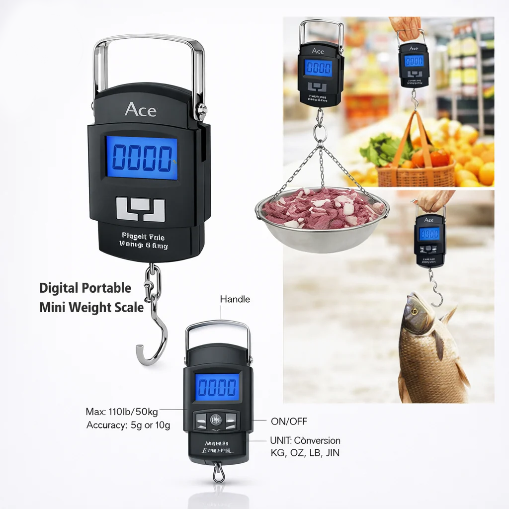 Portable weight scale