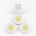 Wireless LED Puck Light Set with Remote Control – 3 Pack Touch & Timer Lights